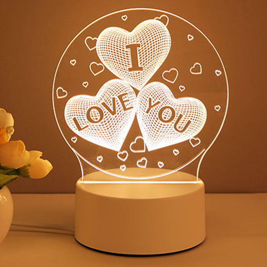 HomePro™ "I LOVE YOU" Desk Lamp